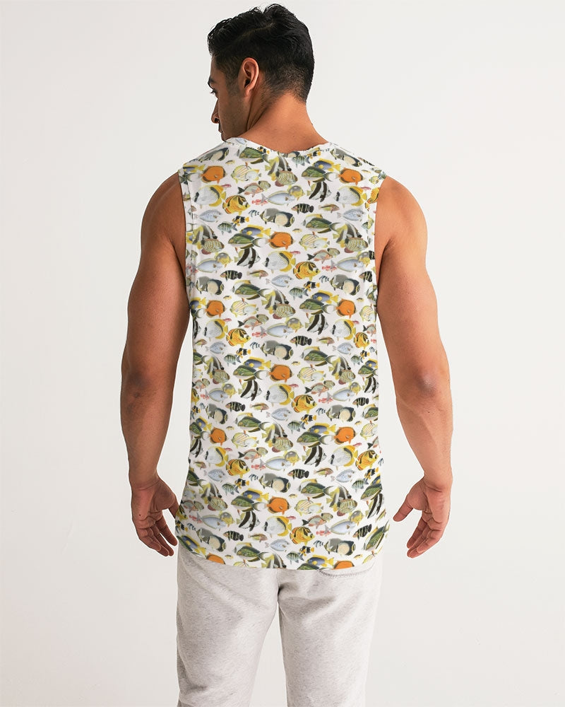 Men's Sports Tank-Aquatic