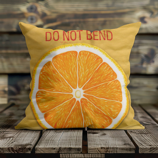 Premium Pillow|Do Not Bend| Elementologie Home Decor