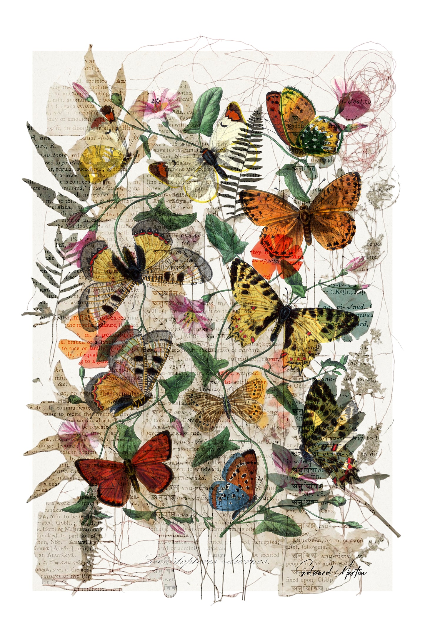 Botanical Wall Art Poster | No.94 by Edward Martin