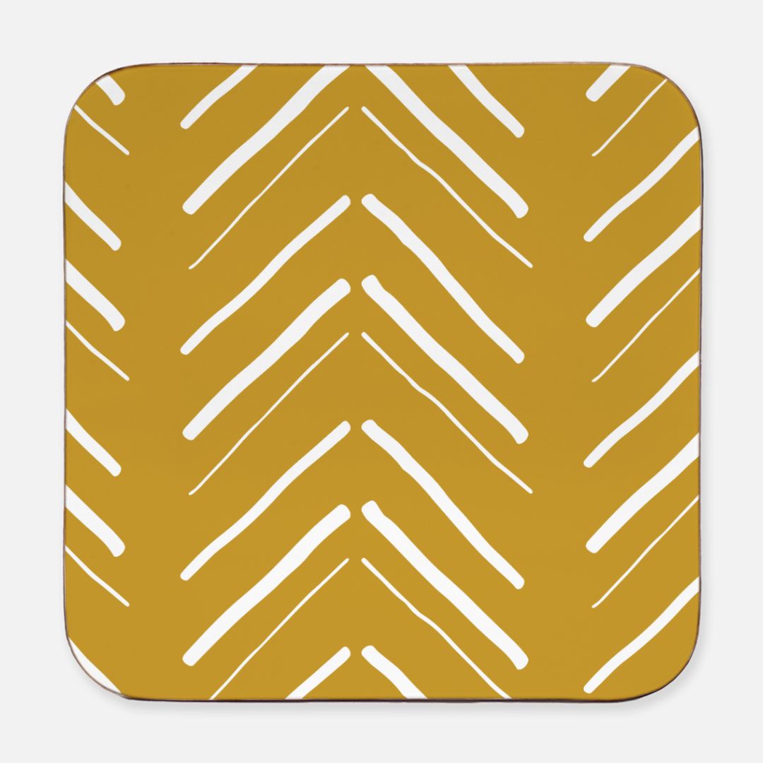 Coaster Hardboard Back (Square) 4PK