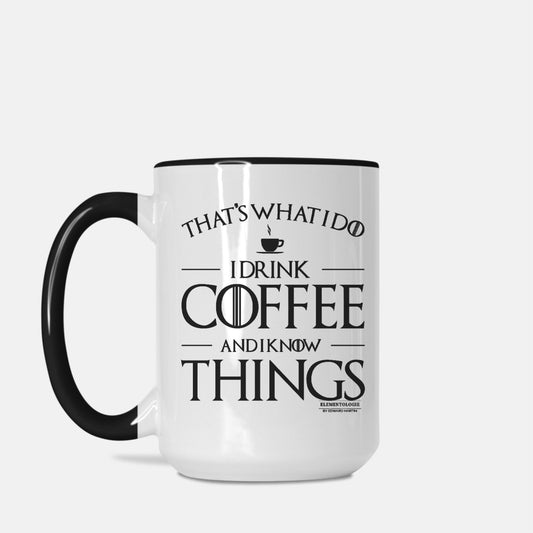 Mug Deluxe 15oz. (Black + White)-What I Do