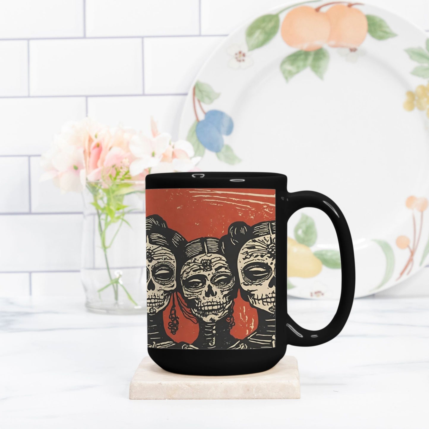 Mug Deluxe 15oz. Day of the Dead Collection