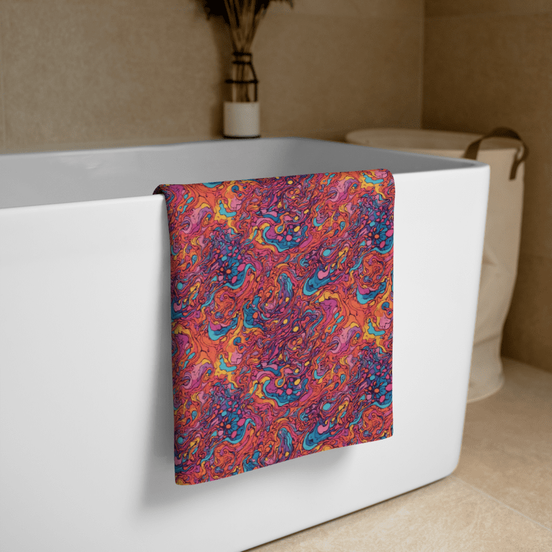 Transform Your Bath: Elementologie's Luxury Towels - Artful Designs by Edward Martin, Wrap Yourself in Art