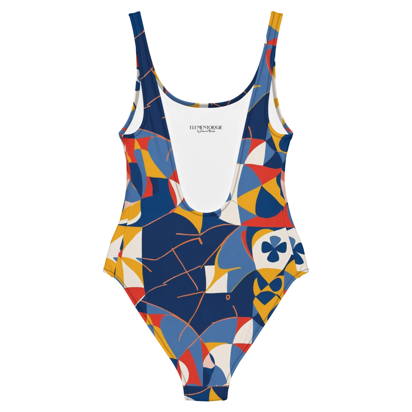 One-Piece Swimsuit | Abstract Summer by Edward Martin