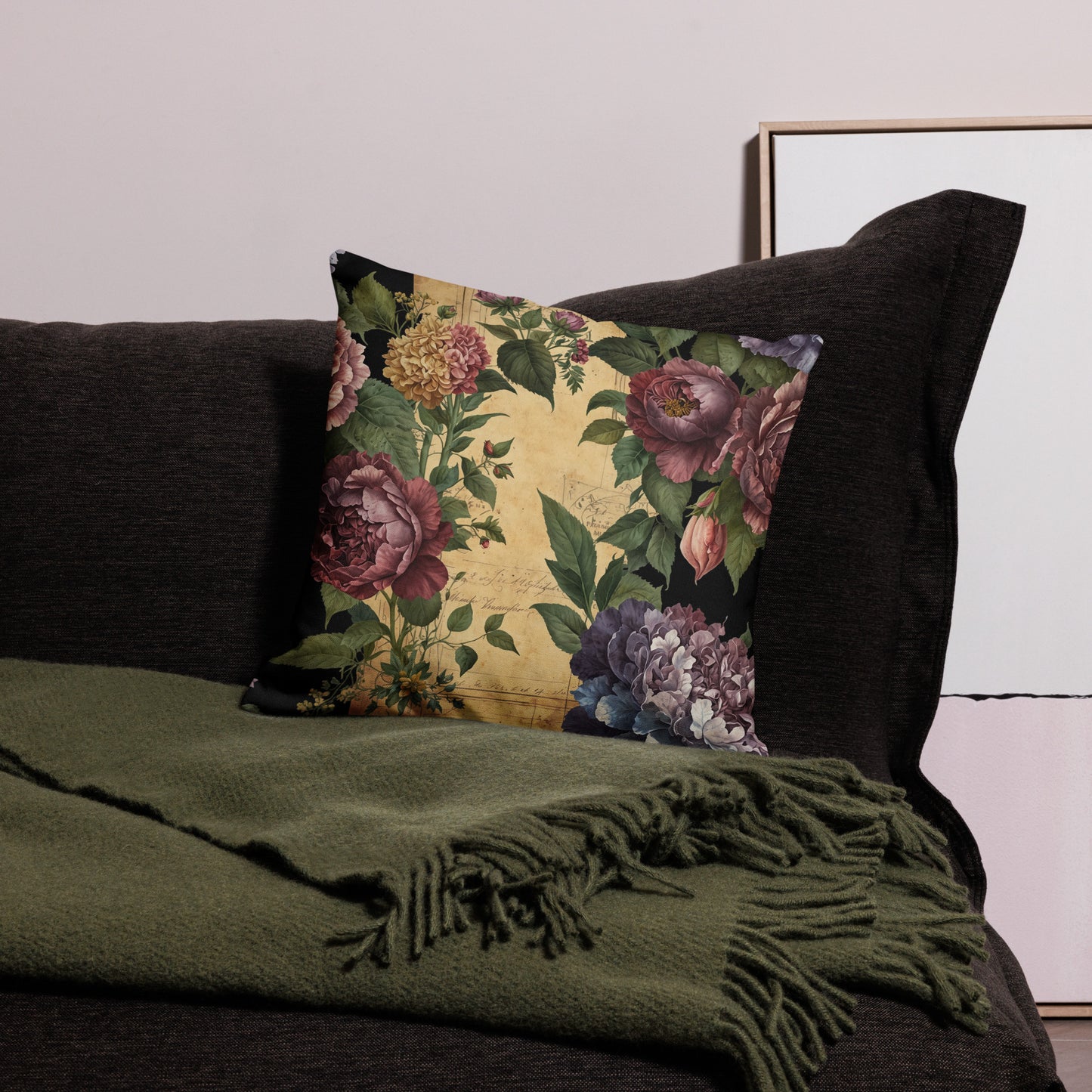 Designer Decorative Throw Pillow | Vibrant & Luxurious