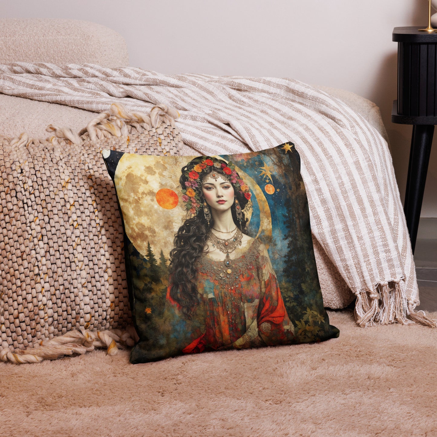 Throw Pillow-Decorative- Goddess Collection