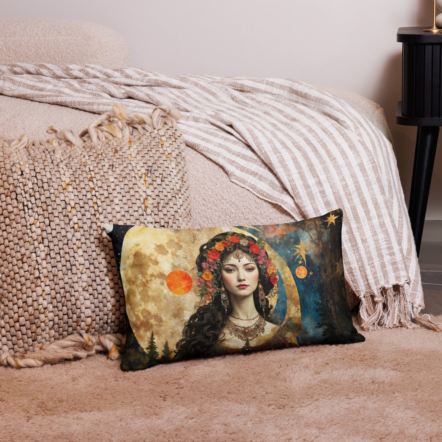 Throw Pillow-Decorative- Goddess Collection