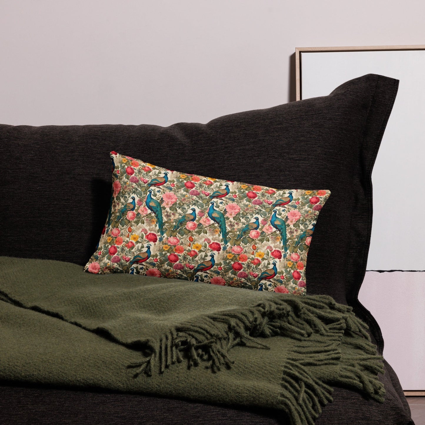 Elevate Your Space: Elementologie Throw Pillows - Edward Martin's Art, Your Cozy Oasis - Premium  from printful - Just $27.95! Shop now at Elementologie