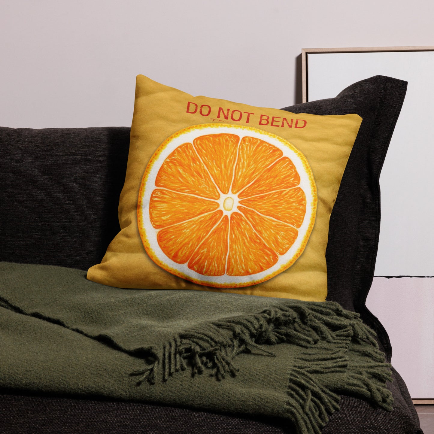 Premium Pillow|Do Not Bend| Elementologie Home Decor