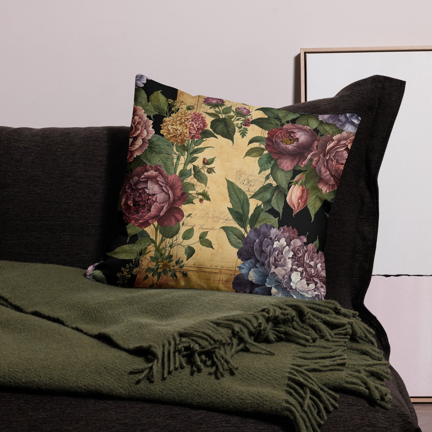 Designer Decorative Throw Pillow | Vibrant & Luxurious