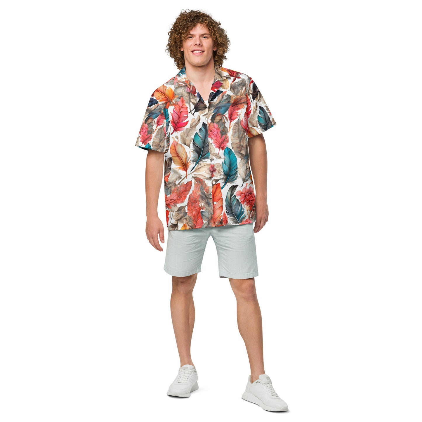 Featherlight Unisex Summer Button Shirt