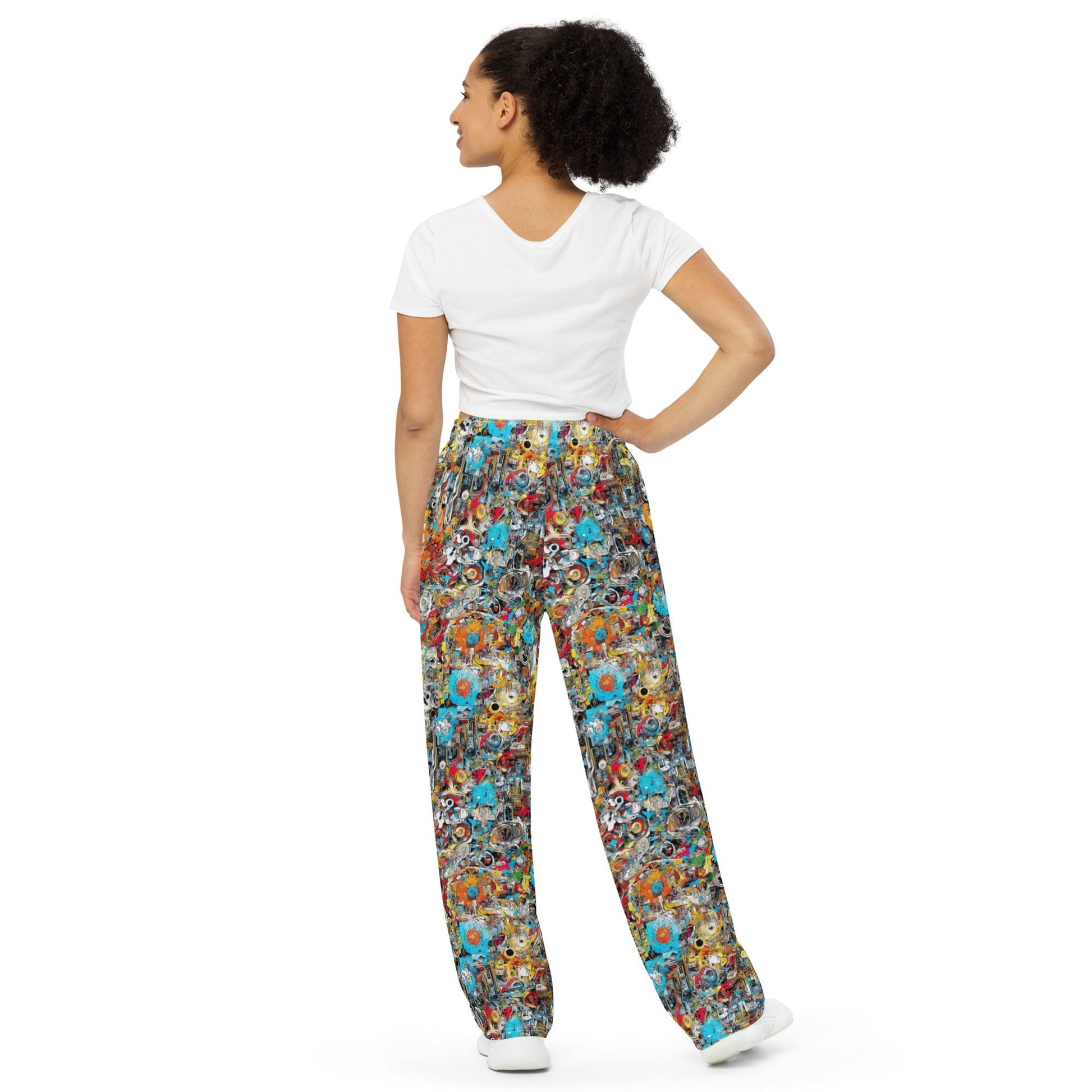 Unisex Wide-leg Pants - Premium  from Elementologie - Just $41.95! Shop now at Elementologie