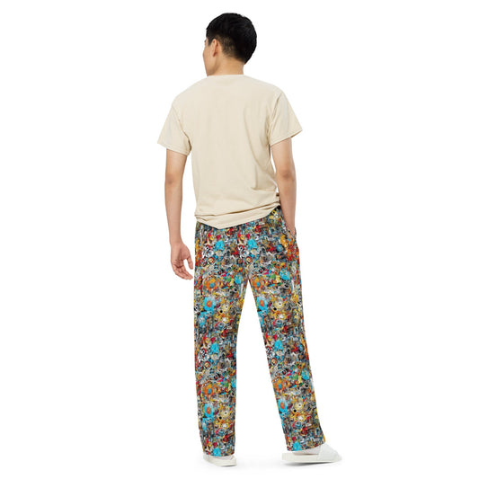 Unisex Wide-leg Pants - Premium  from Elementologie - Just $41.95! Shop now at Elementologie