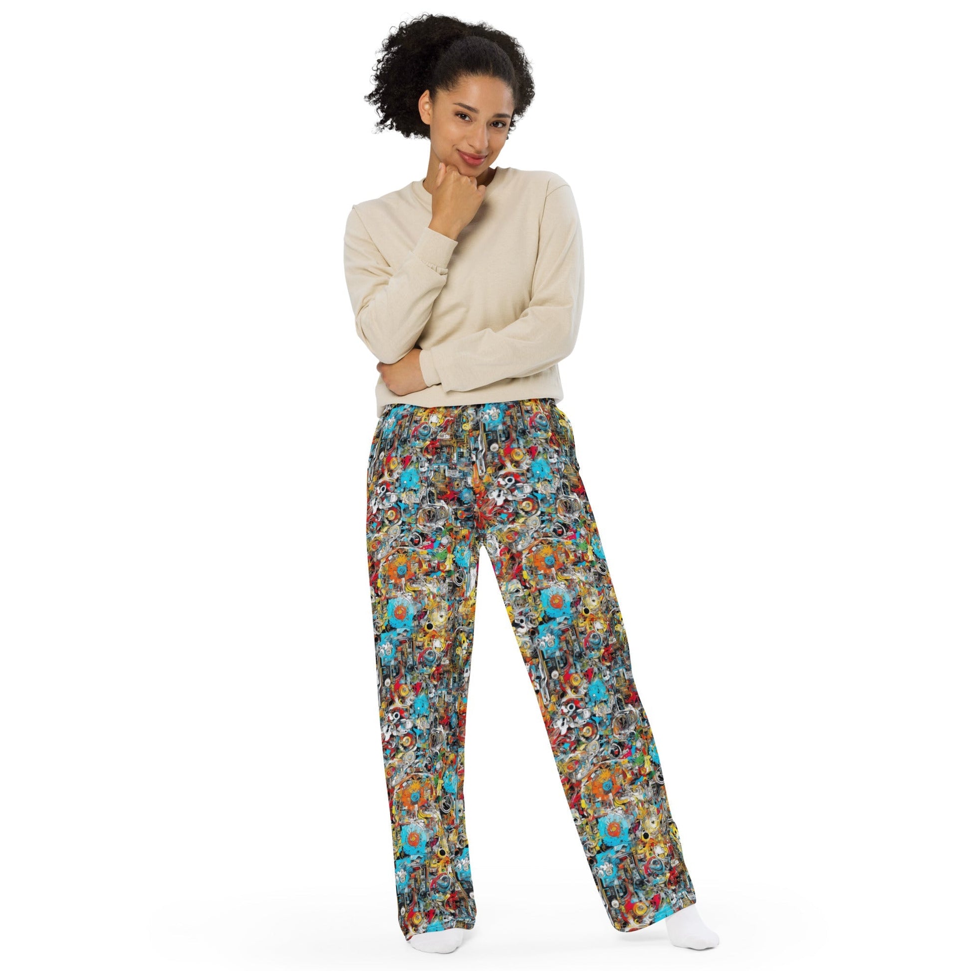 Unisex Wide-leg Pants - Premium  from Elementologie - Just $41.95! Shop now at Elementologie