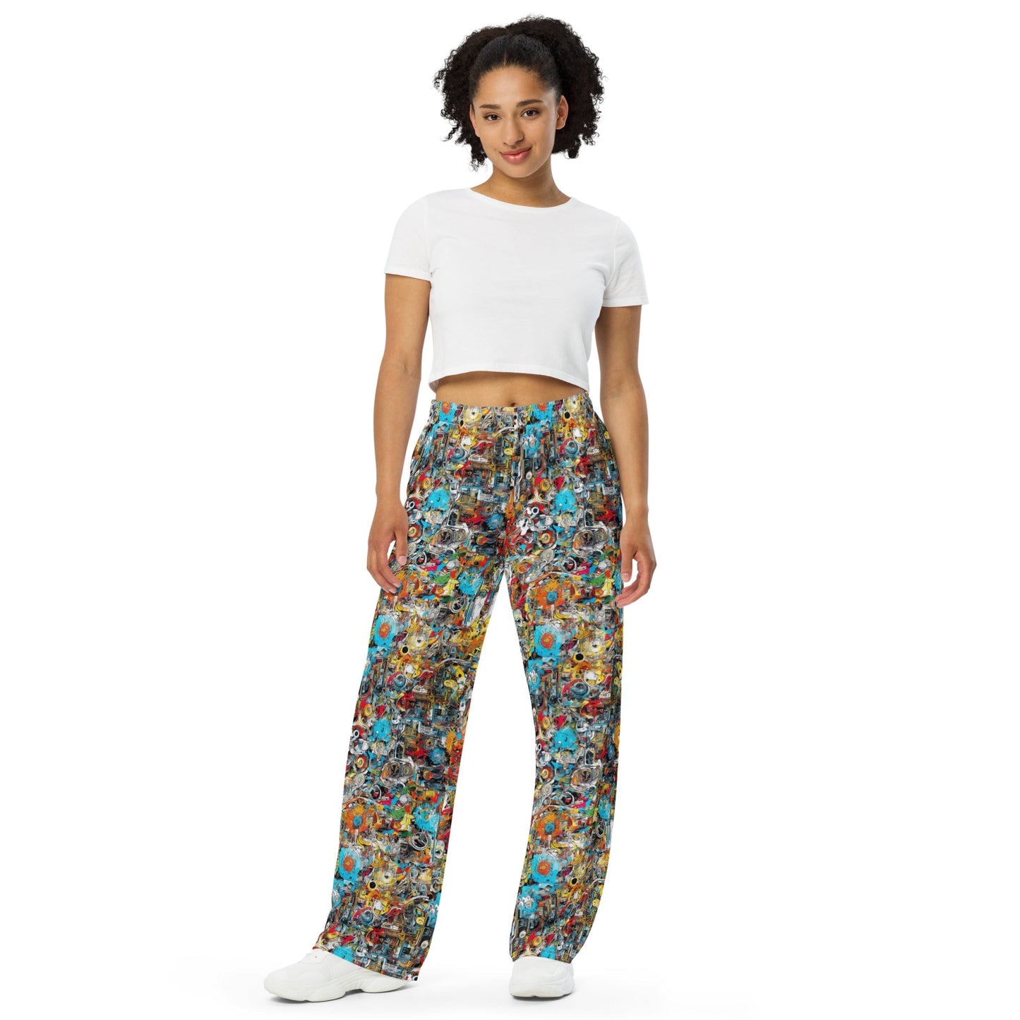 Unisex Wide-leg Pants - Premium  from Elementologie - Just $41.95! Shop now at Elementologie