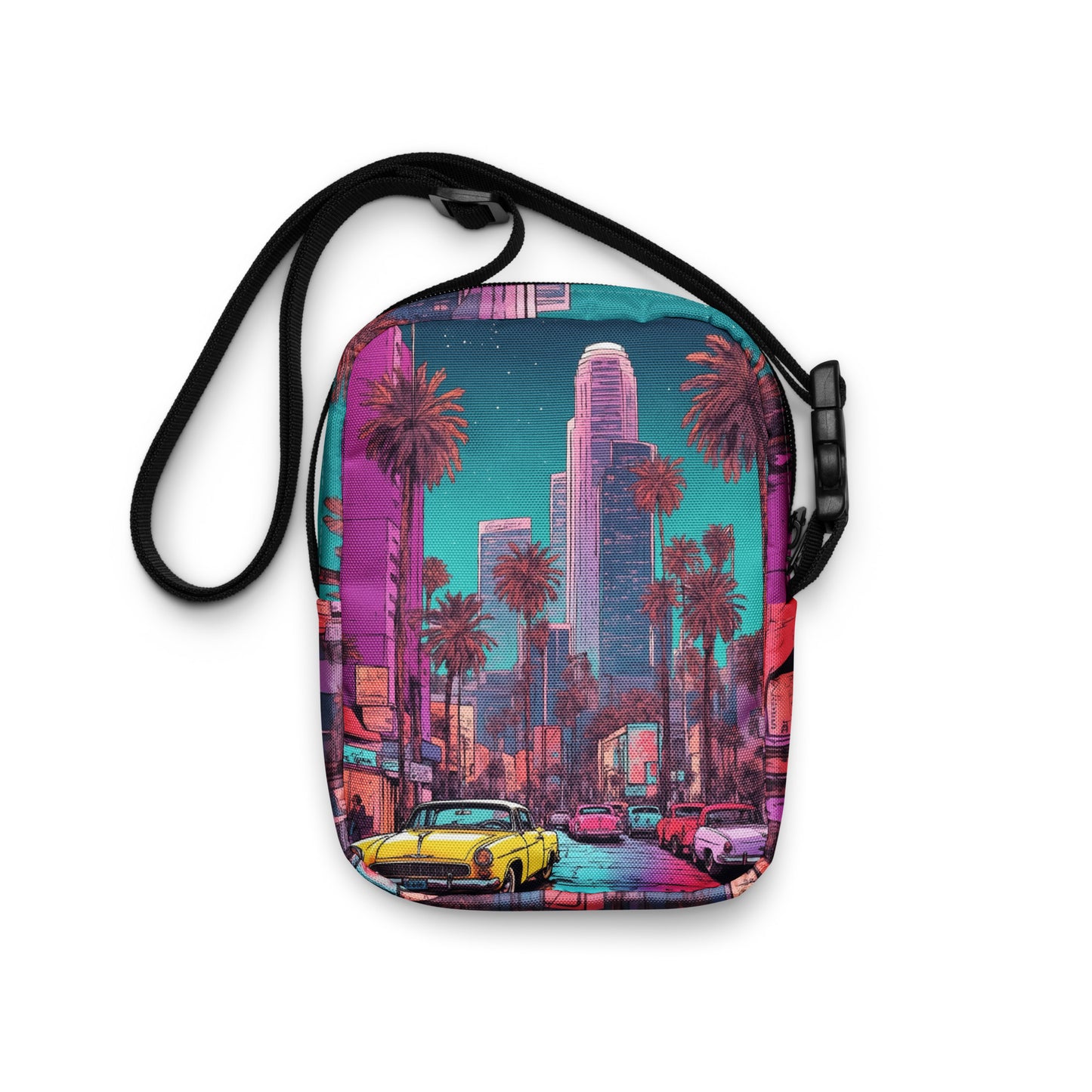 Retro Miami Utility Crossbody Bag