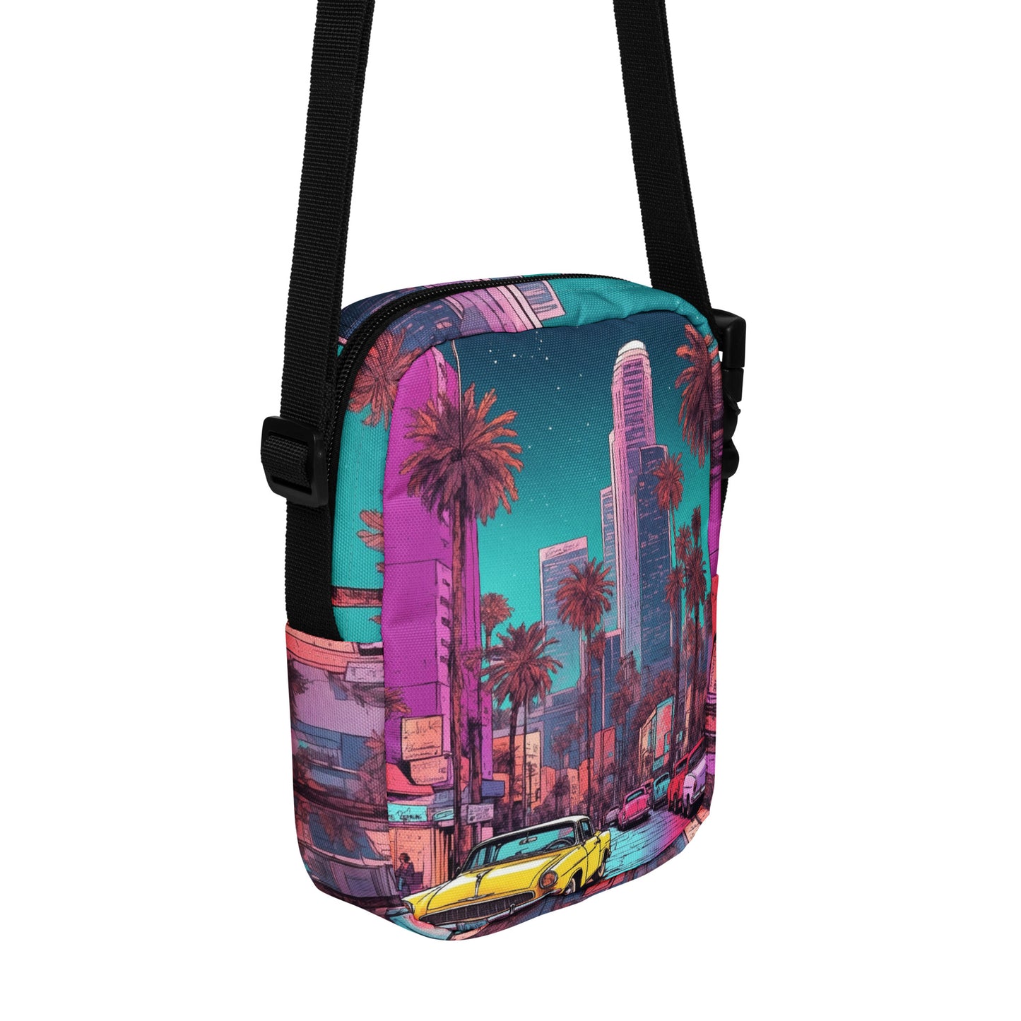 Retro Miami Utility Crossbody Bag