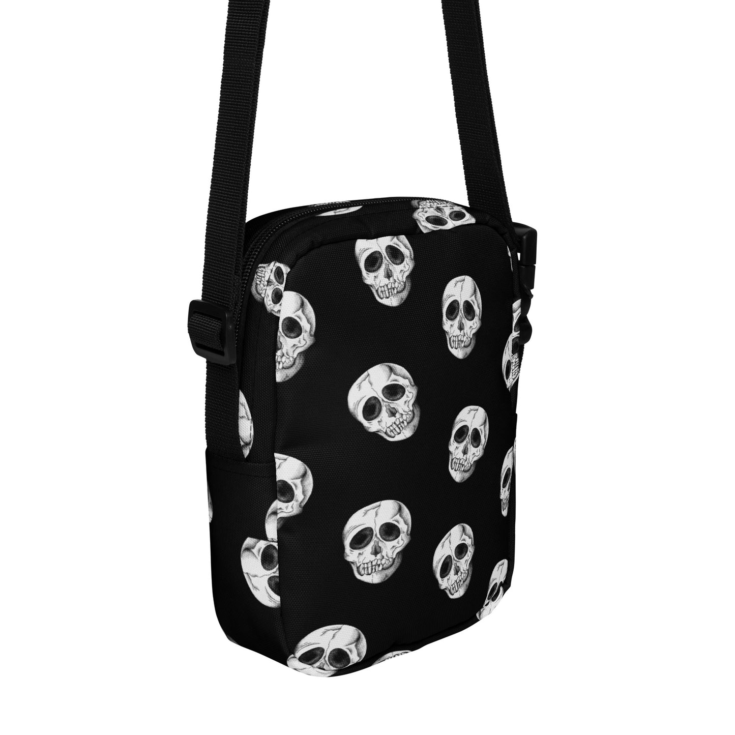 Utility Crossbody Bag| Skulls