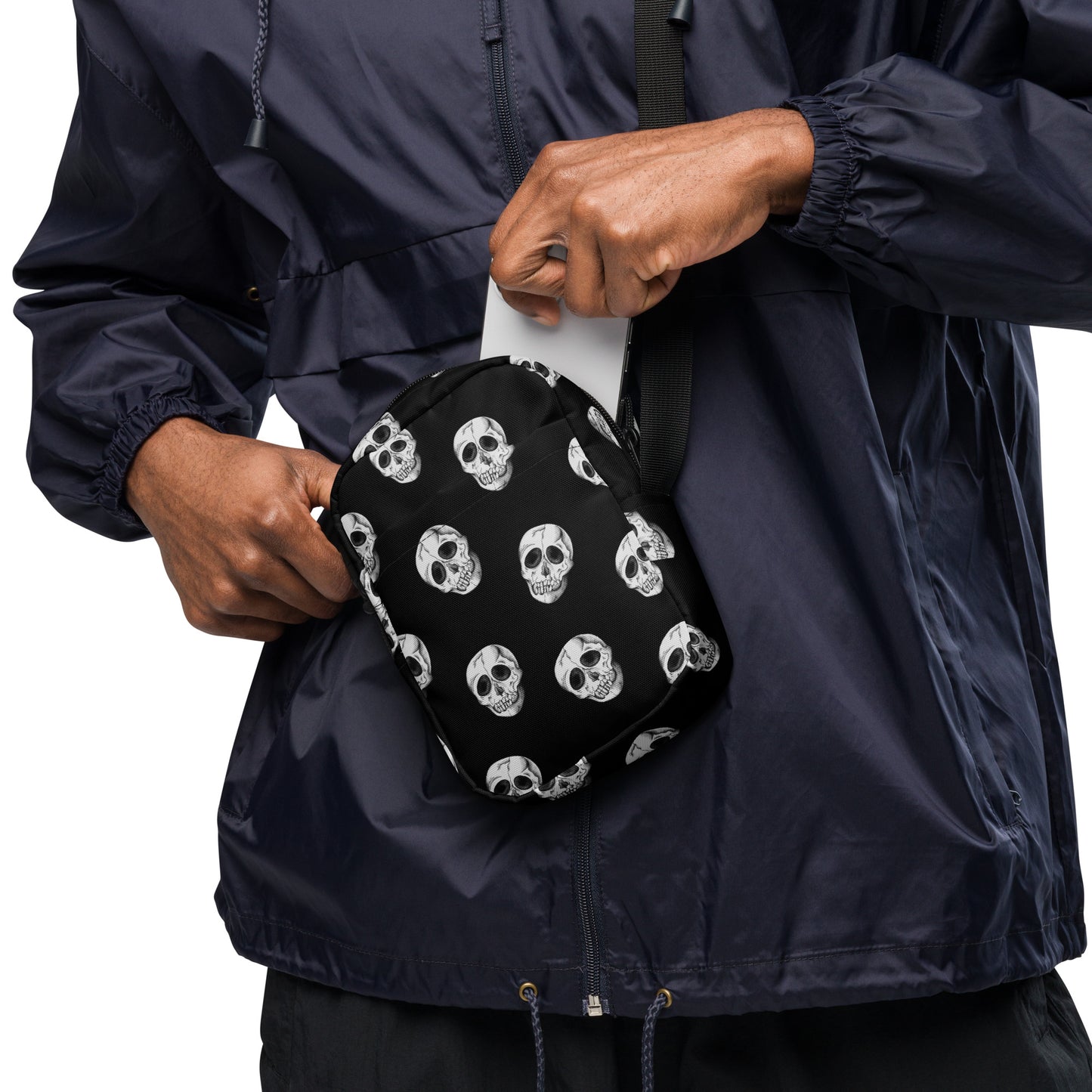 Utility Crossbody Bag| Skulls