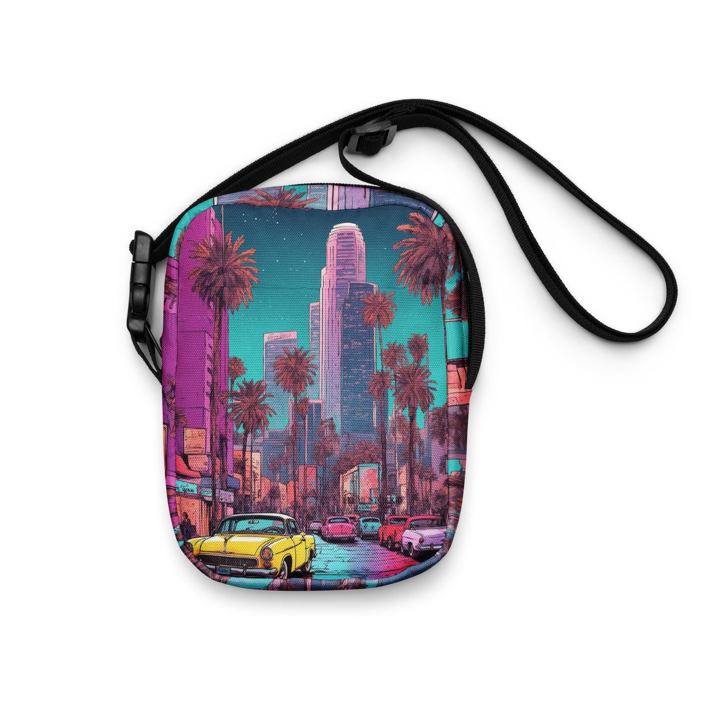 Retro Miami Utility Crossbody Bag