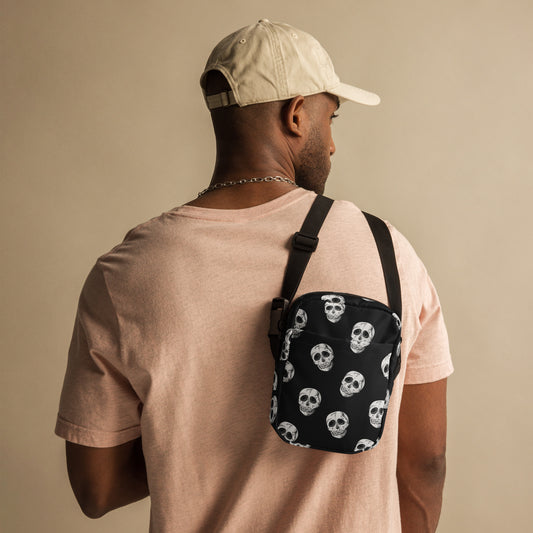 Utility Crossbody Bag| Skulls