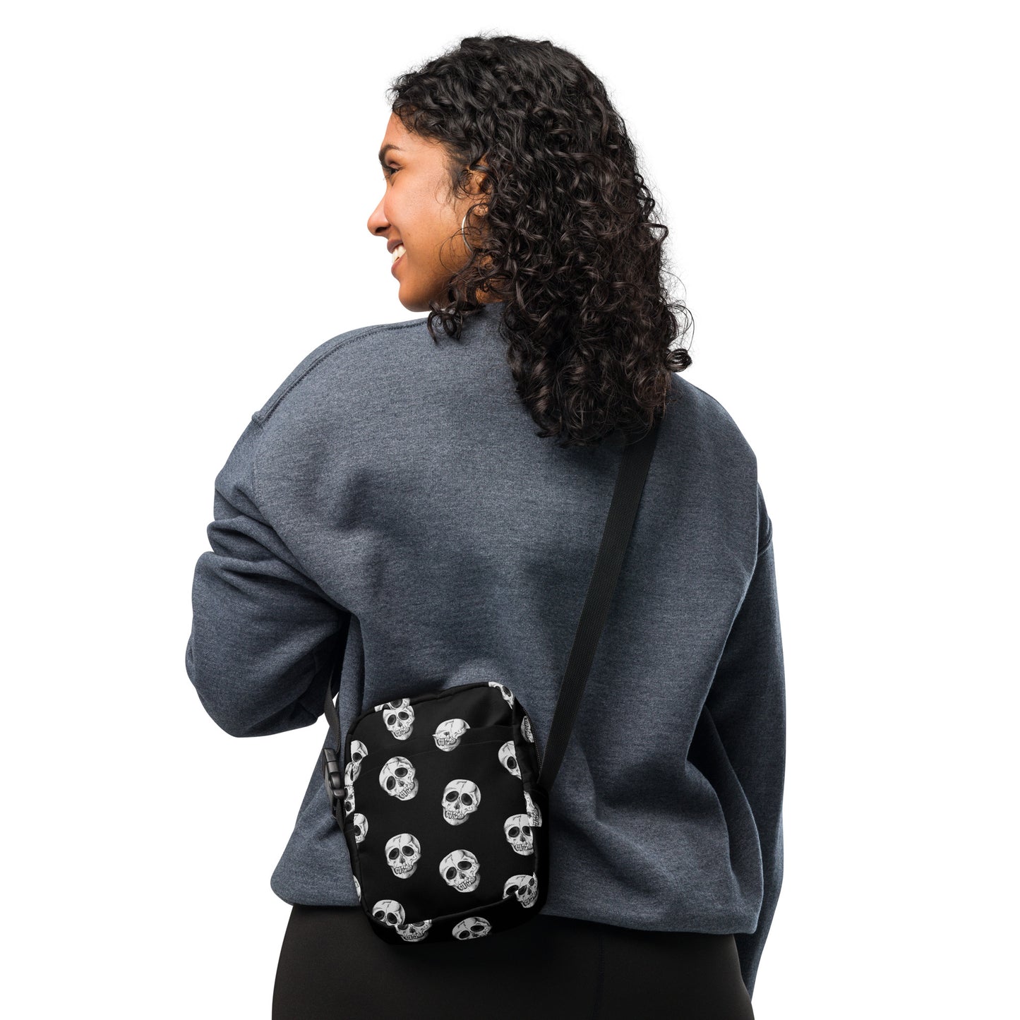 Utility Crossbody Bag| Skulls