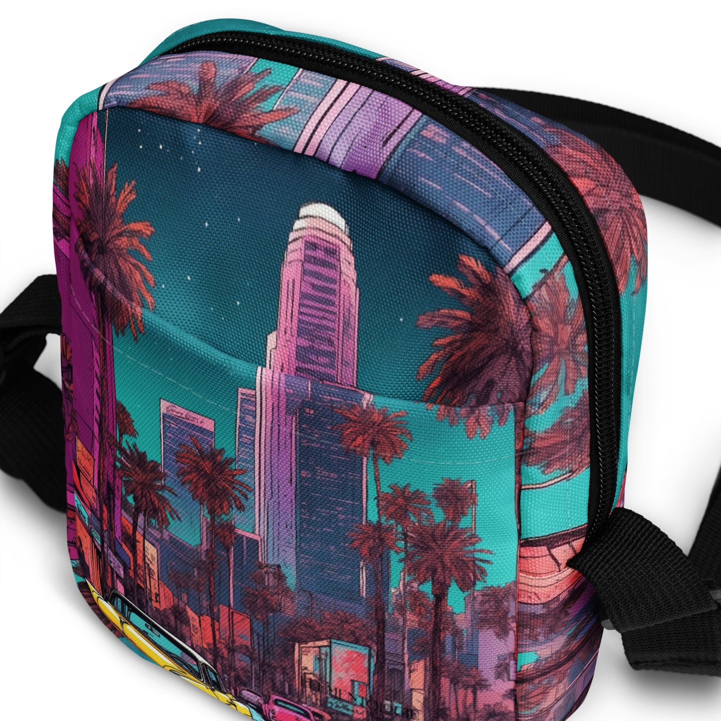 Retro Miami Utility Crossbody Bag