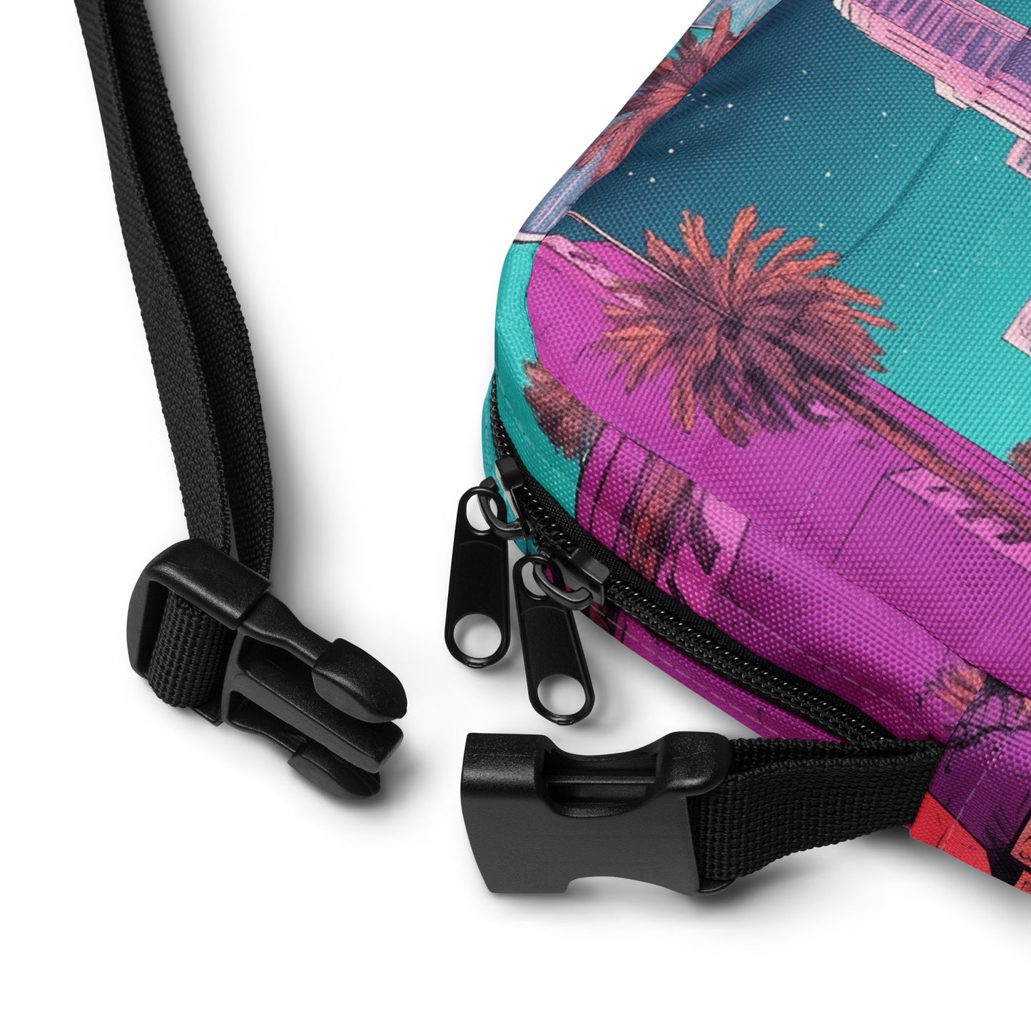 Retro Miami Utility Crossbody Bag