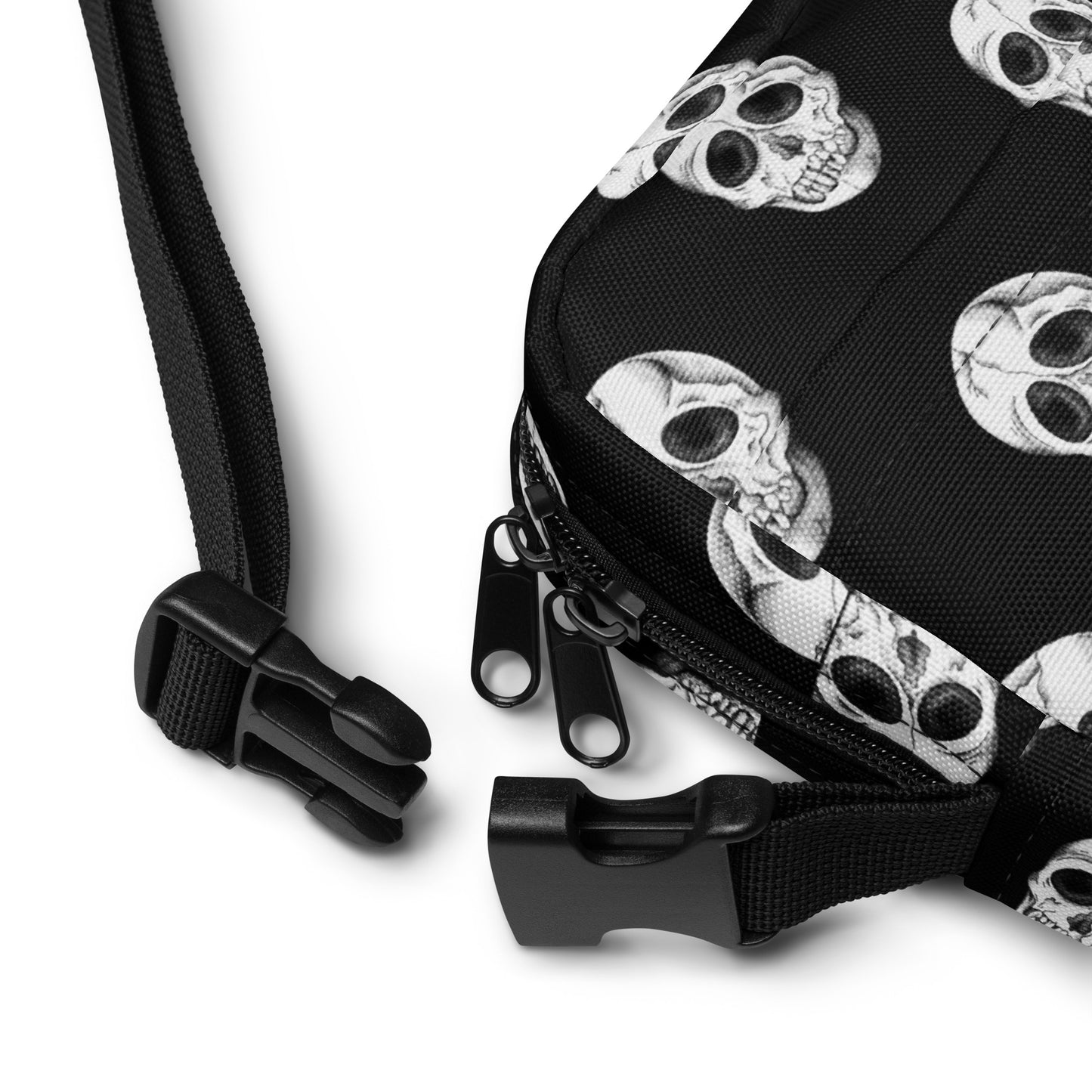 Utility Crossbody Bag| Skulls