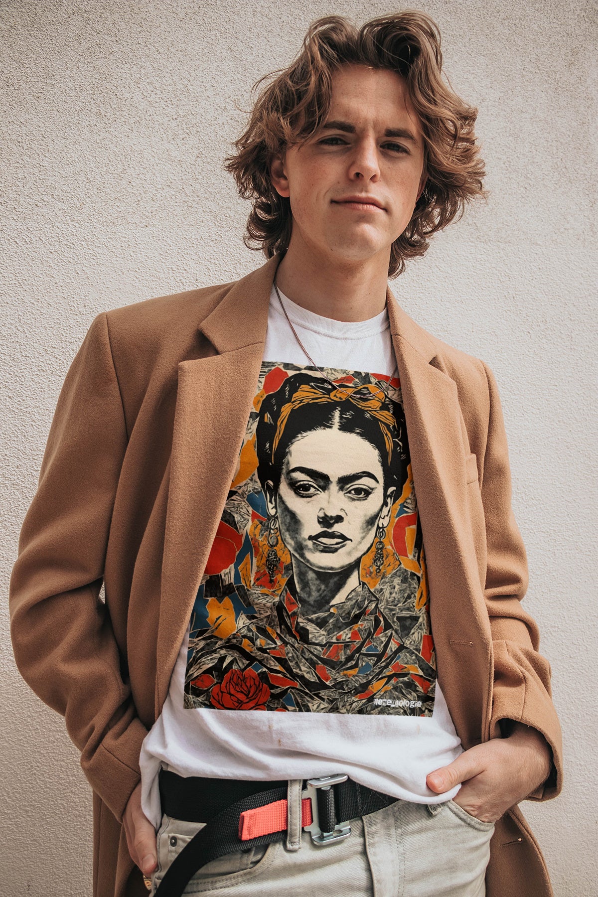 Frida Art Unisex Heavy Cotton T-Shirt