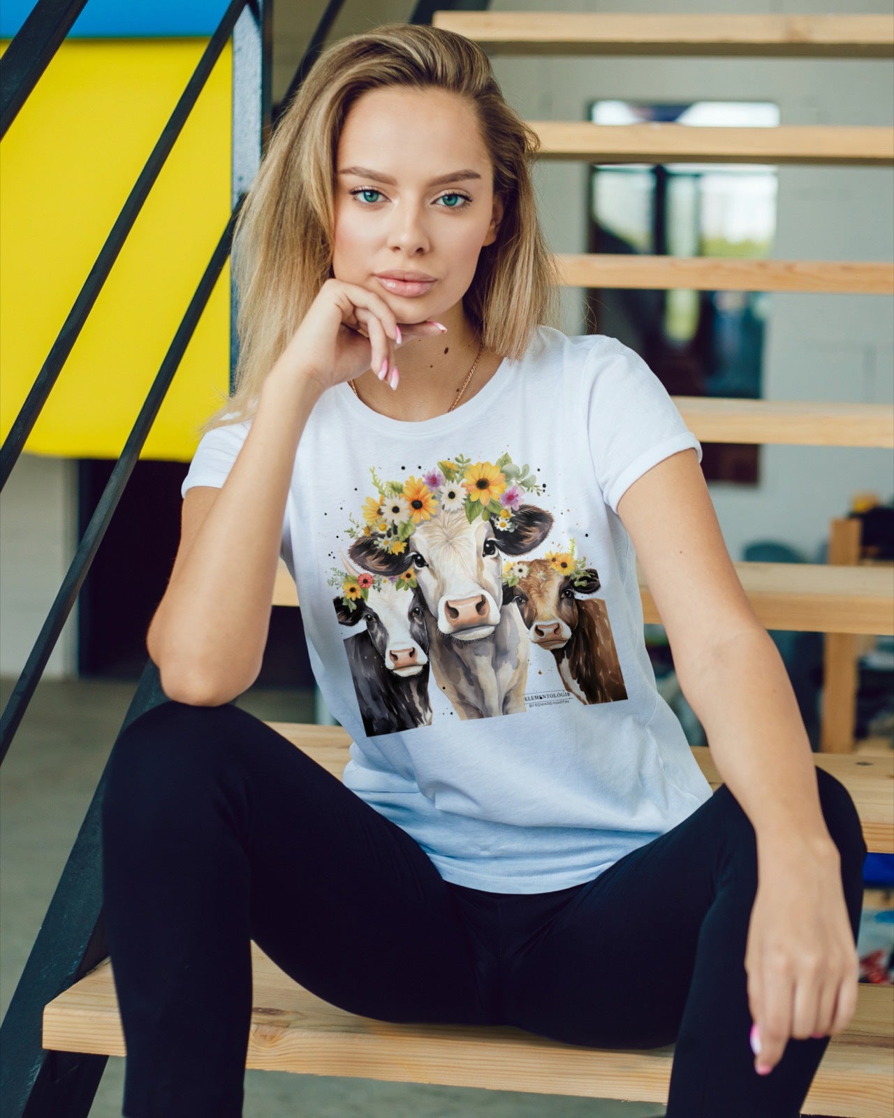 Women’s Boyfriend T-shirt-Down on the Farm Collection