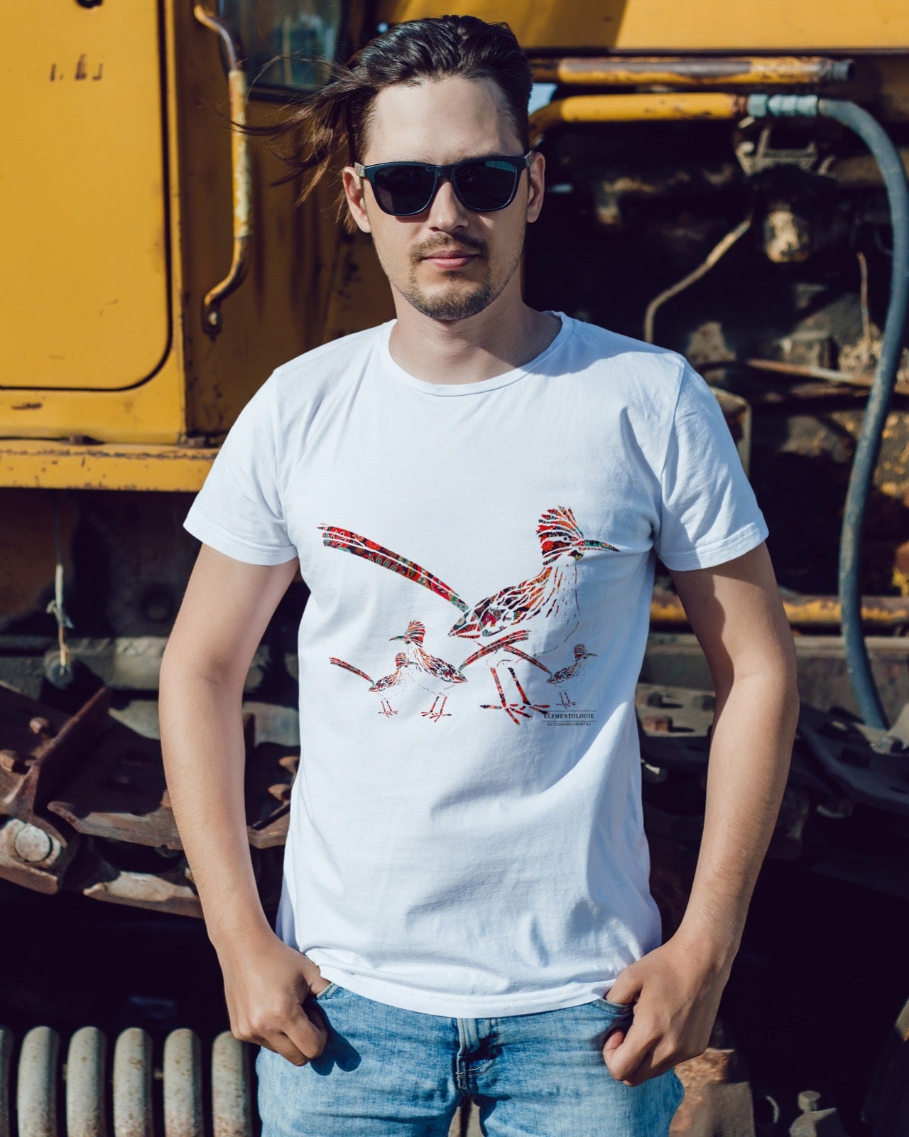 Retro 90s Box Fit T-Shirt – 100% Cotton