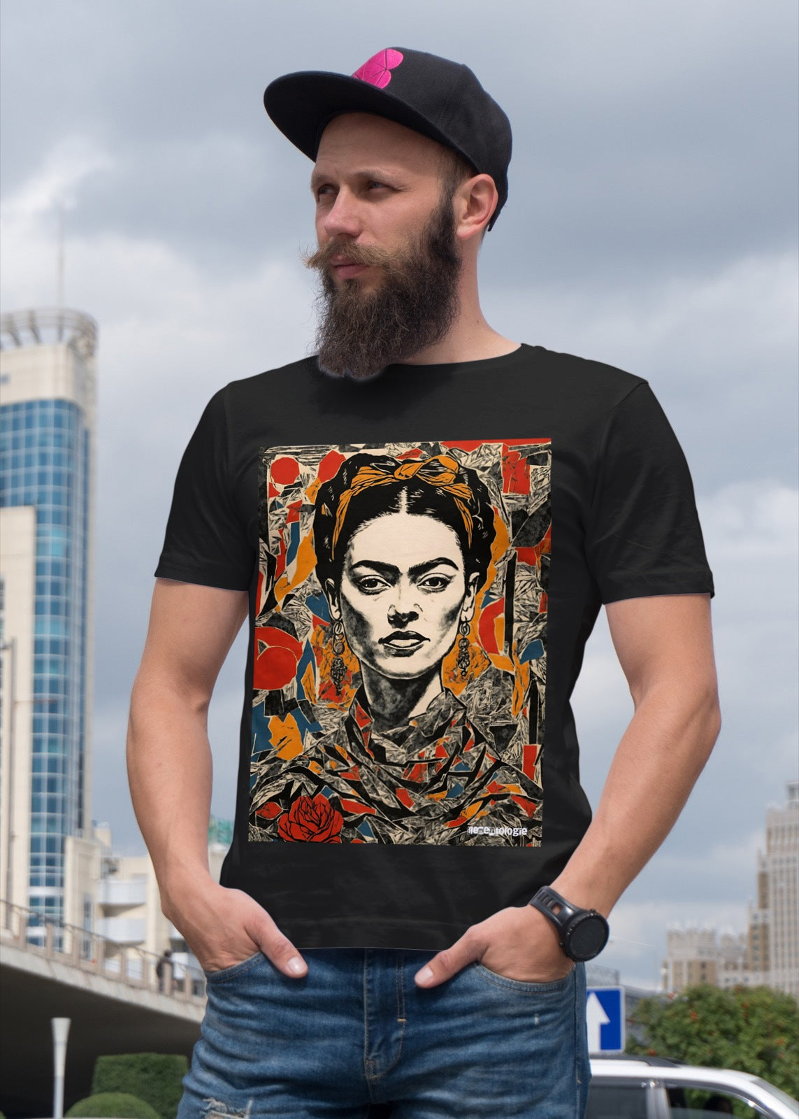 Frida Art Unisex Heavy Cotton T-Shirt