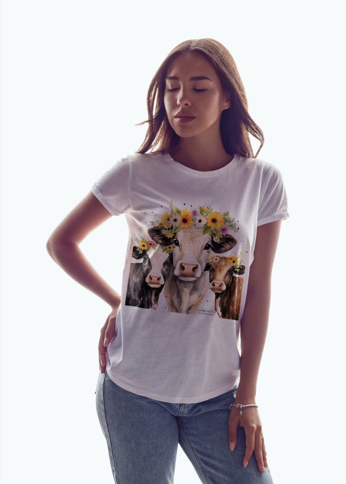 Women’s Boyfriend T-shirt-Down on the Farm Collection