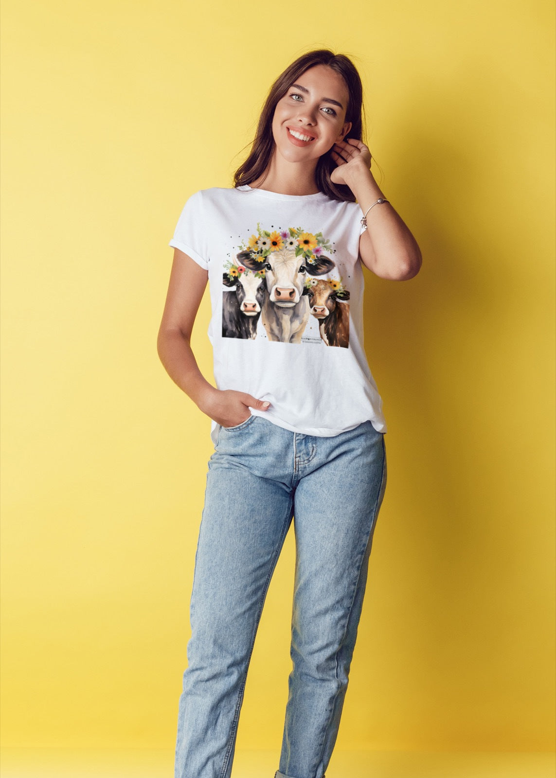 Women’s Boyfriend T-shirt-Down on the Farm Collection