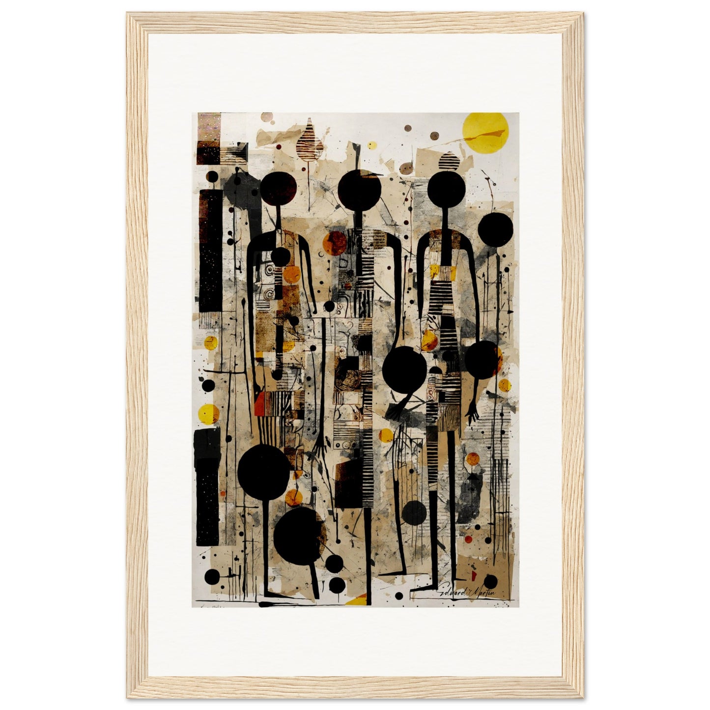 Elegant Museum-Quality Framed Poster with Archival Paper