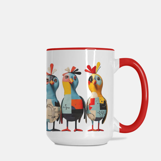Mug Deluxe 15oz. -Bippity Birds