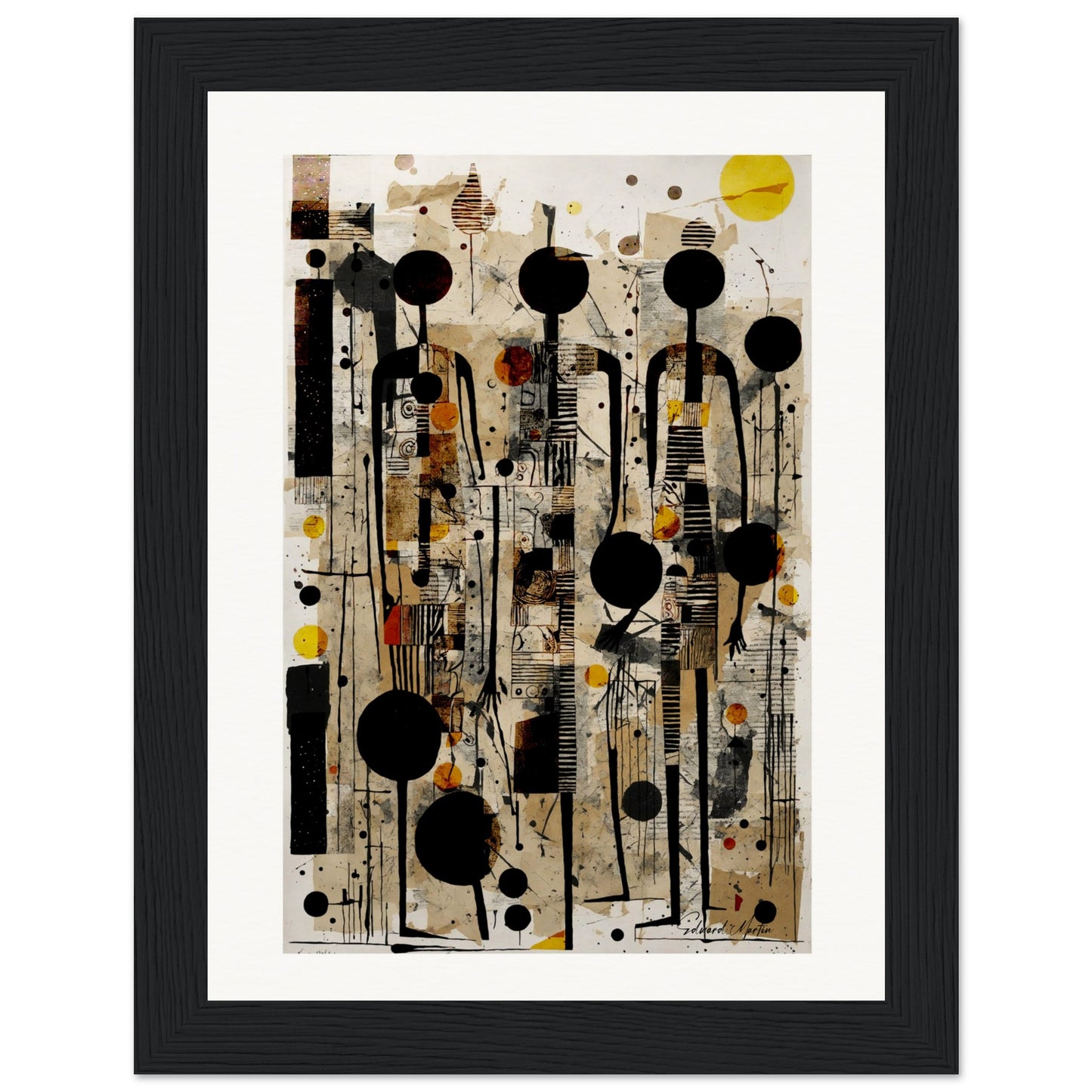 Elegant Museum-Quality Framed Poster with Archival Paper