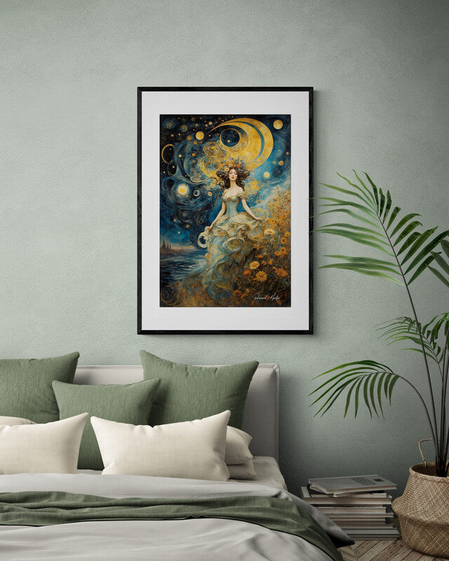 Fairy Princess Wall Art - Fantasy Art Poster by Edward Martin