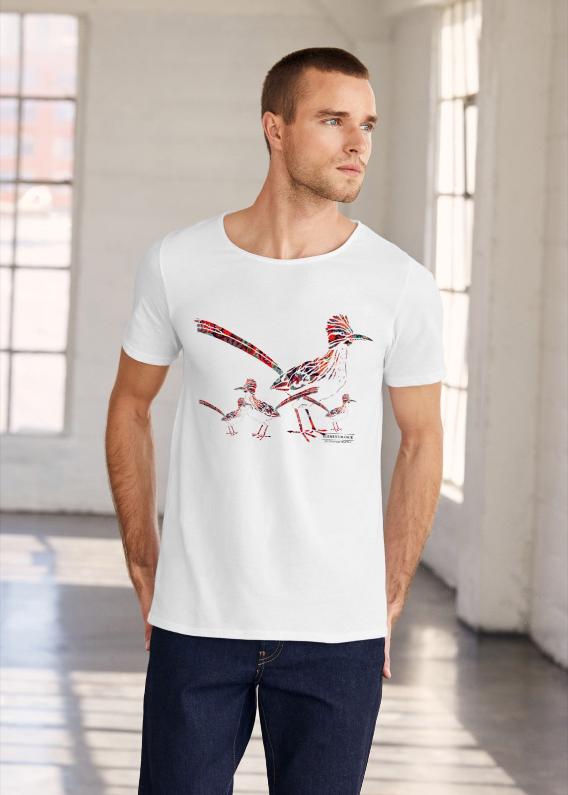 Retro 90s Box Fit T-Shirt – 100% Cotton