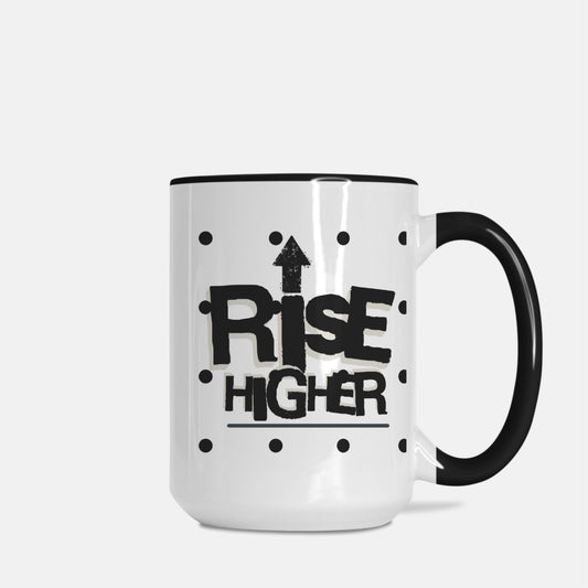 Mug Deluxe 15oz. Rise Higher