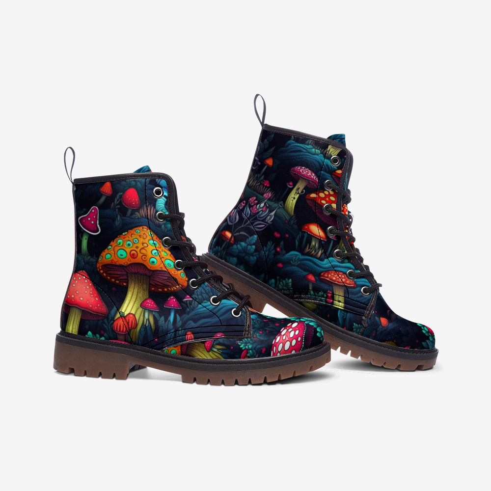 Unisex Boots-Magical Mushrooms No.16