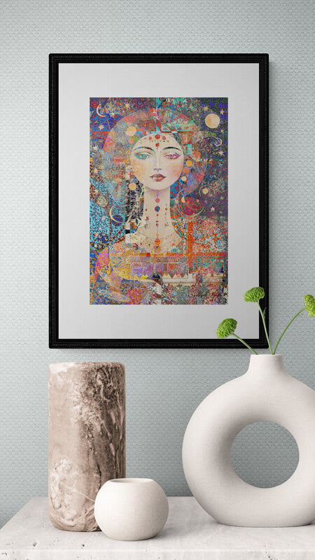 Isla Fantasy Art Poster - Unique Wall Decor by Edward Martin