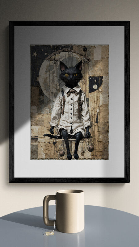 Marionette Art Poster - Jacque by Edward Martin