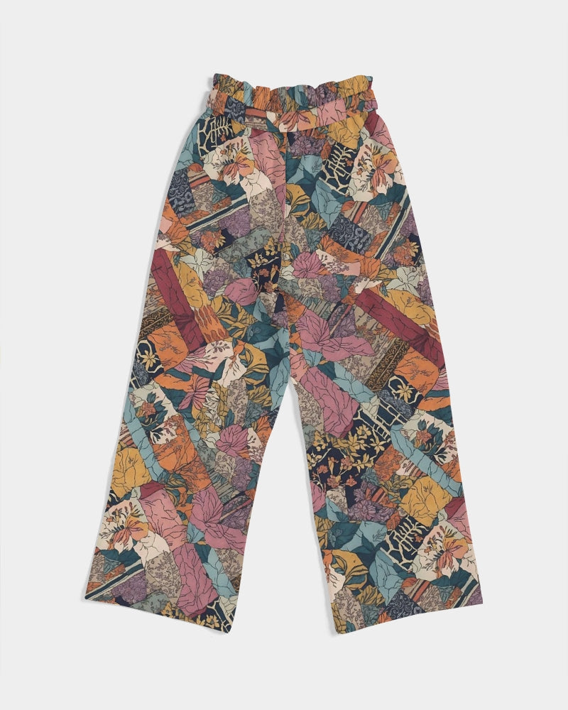 Women's High-Rise Wide Leg Pants-Kantha