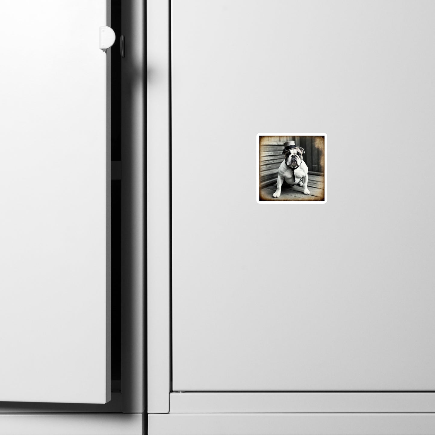 Modern Fridge Magnet | Bulldog Design