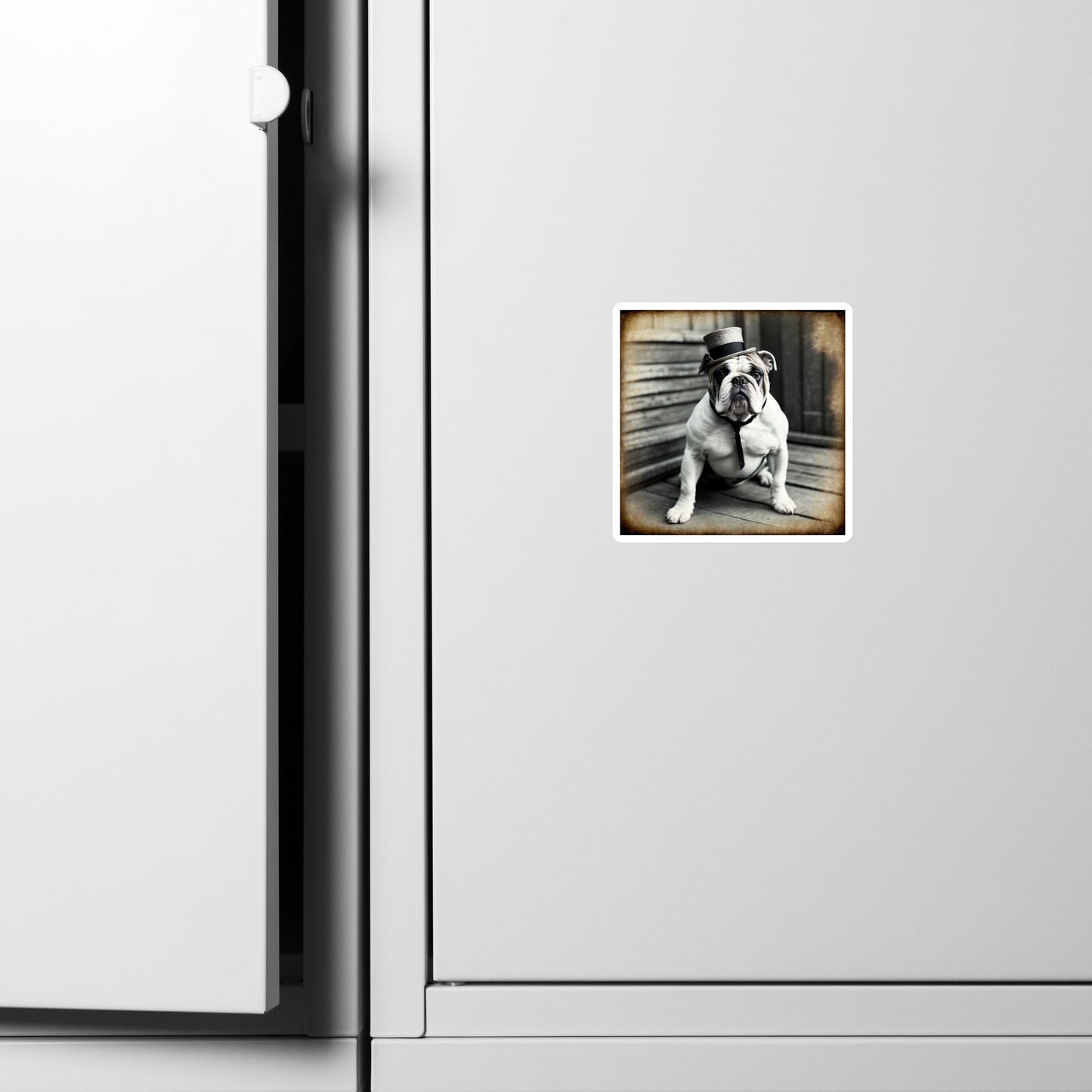 Modern Fridge Magnet | Bulldog Design