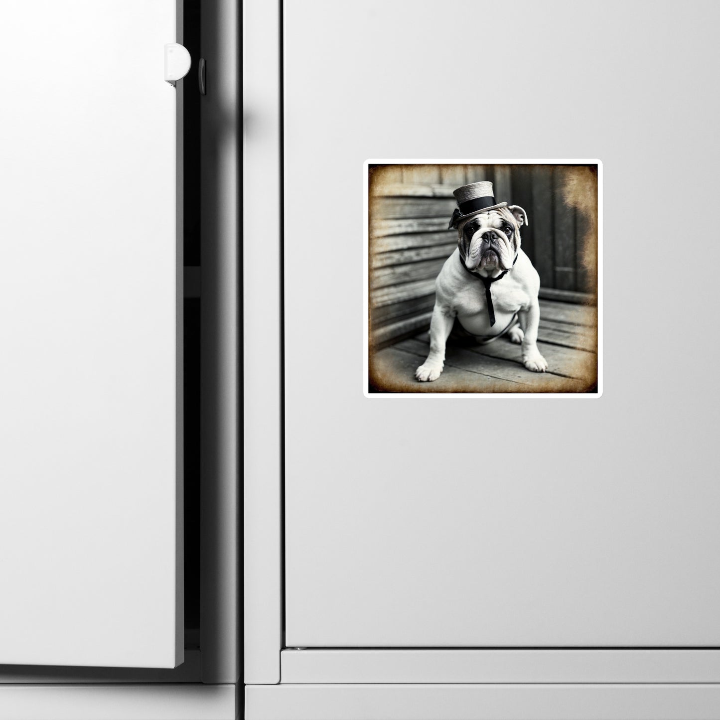 Modern Fridge Magnet | Bulldog Design