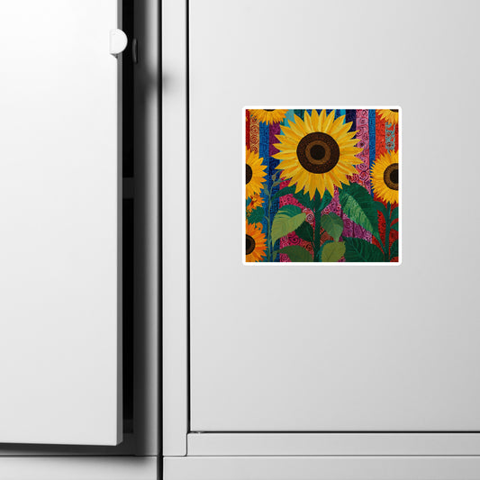 Unique Sunflower Magnets | Premium Sunflower Design