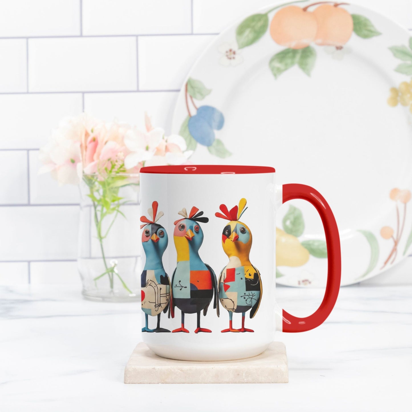 Mug Deluxe 15oz. -Bippity Birds